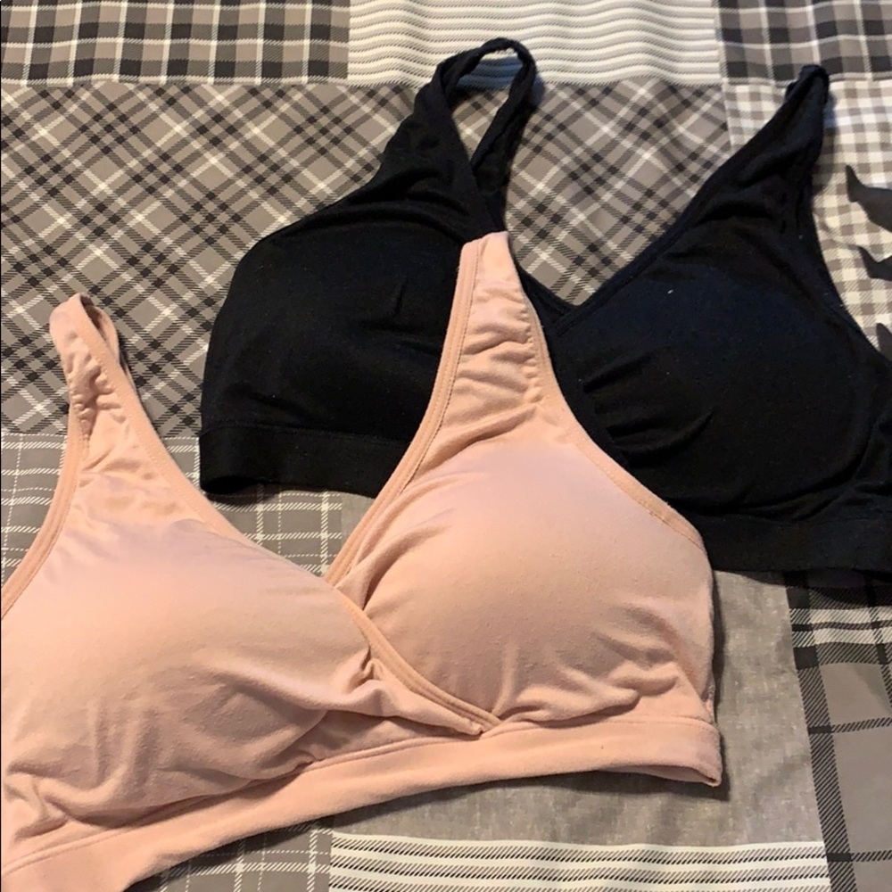 Secret Treasures Maternity Sleep Bra, 2 Pack